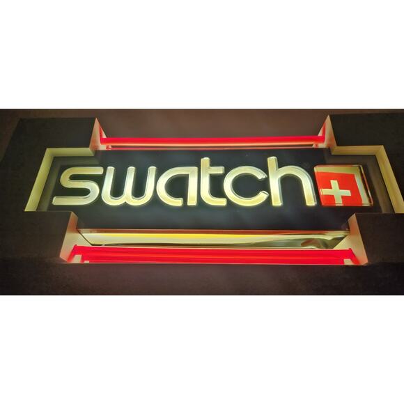 Swatch neon sign Collector Special Rare Vintage Store Display - Picture 5 of 11